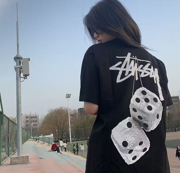 Stussy Dice Printing T Shirt