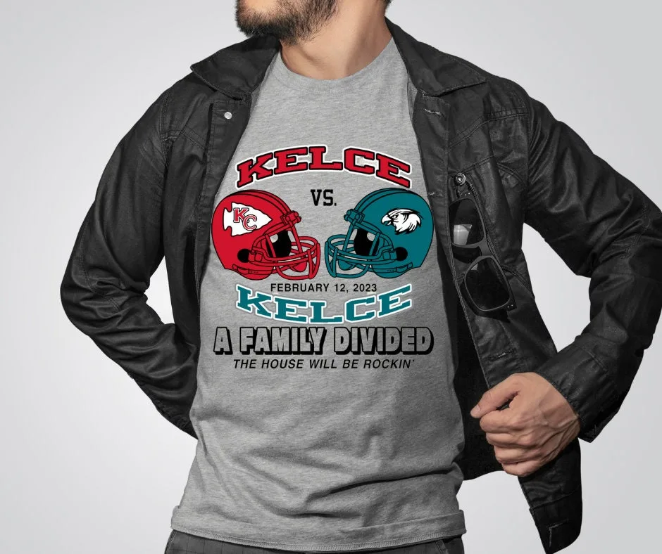 Super Bowl Kelce Vs T Shirt Super Bowl Kelce Vs T Shirt