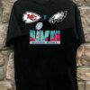 Super Bowl LVII Graphic Tee Philadelphia Vs. Kansas City Sweatshirt