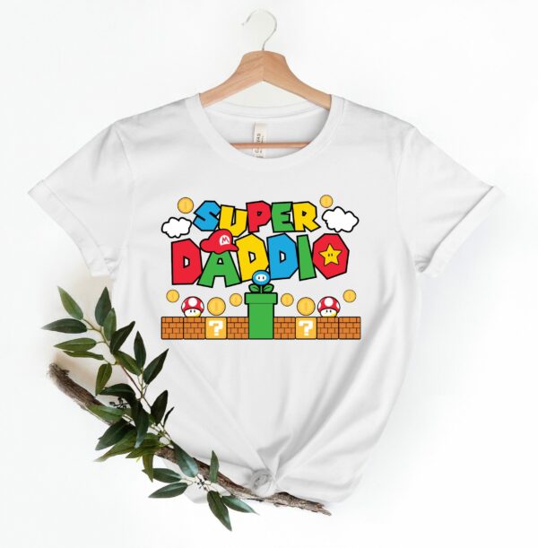 Super Daddio Game New Dad Daddy Father’s Day Shirt