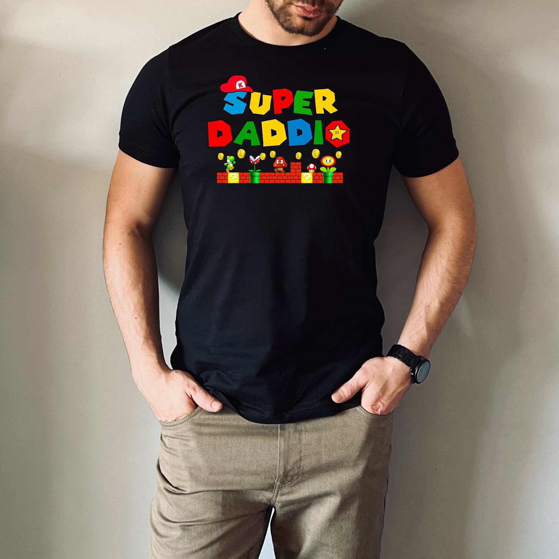 Super Daddio Game New Dad Father's Day Birthday Shirt Super Daddio Game New Dad Father's Day Birthday Shirt