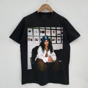 Sza New Bootleg 90s Black T-Shirt