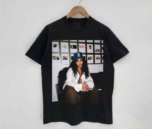 Sza New Bootleg 90s Black T-Shirt