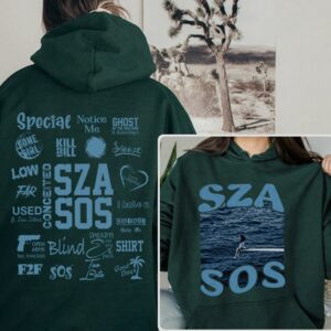 Sza SOS Tracklist Album Ghost At The Machine Shirt