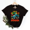 T-Rex Ride Bicycle 100 Days Back To School T Shirt