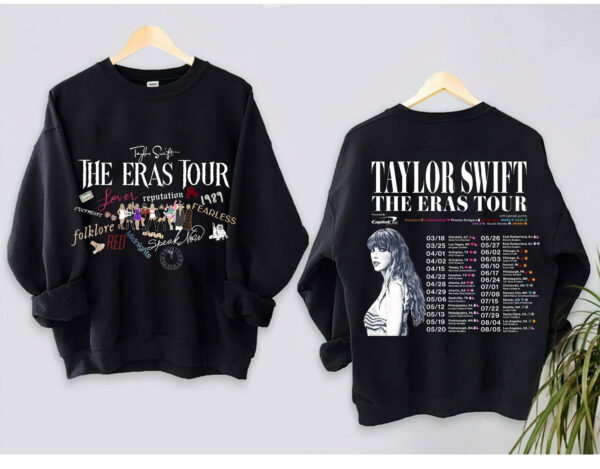 T.S The Eras Tour Two 2023 Sides Sweatshirt T Shirt