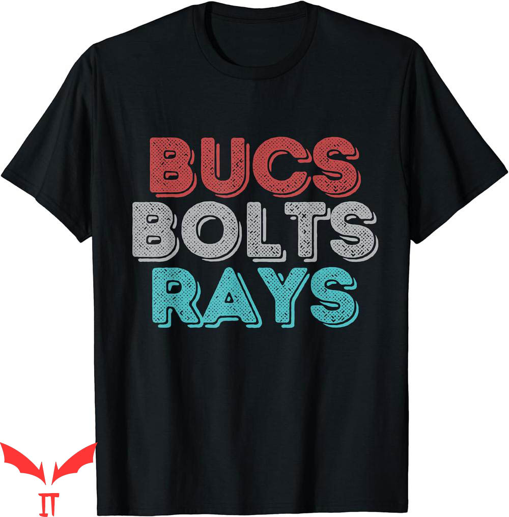 Tampa Bay Lightning T-Shirt Retro Vintage Bucs Bolts Rays