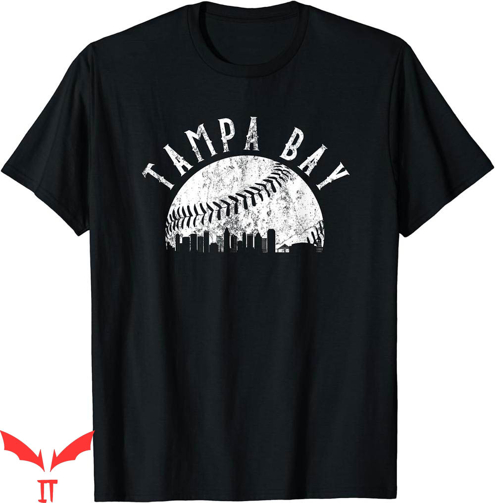 Tampa Bay Lightning T-Shirt Vintage Florida Skyline Apparel Tampa Bay Lightning T-Shirt Vintage Florida Skyline Apparel