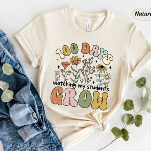 Teacher 100 Days Of School Shirt