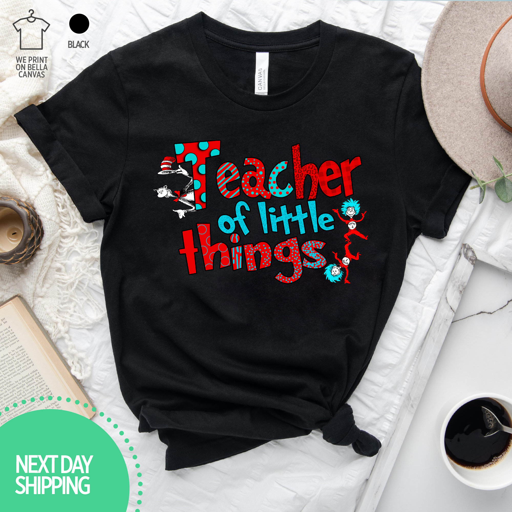 Teacher Of Little Things Reading Lover T-Shirt Teacher Of Little Things Reading Lover T-Shirt