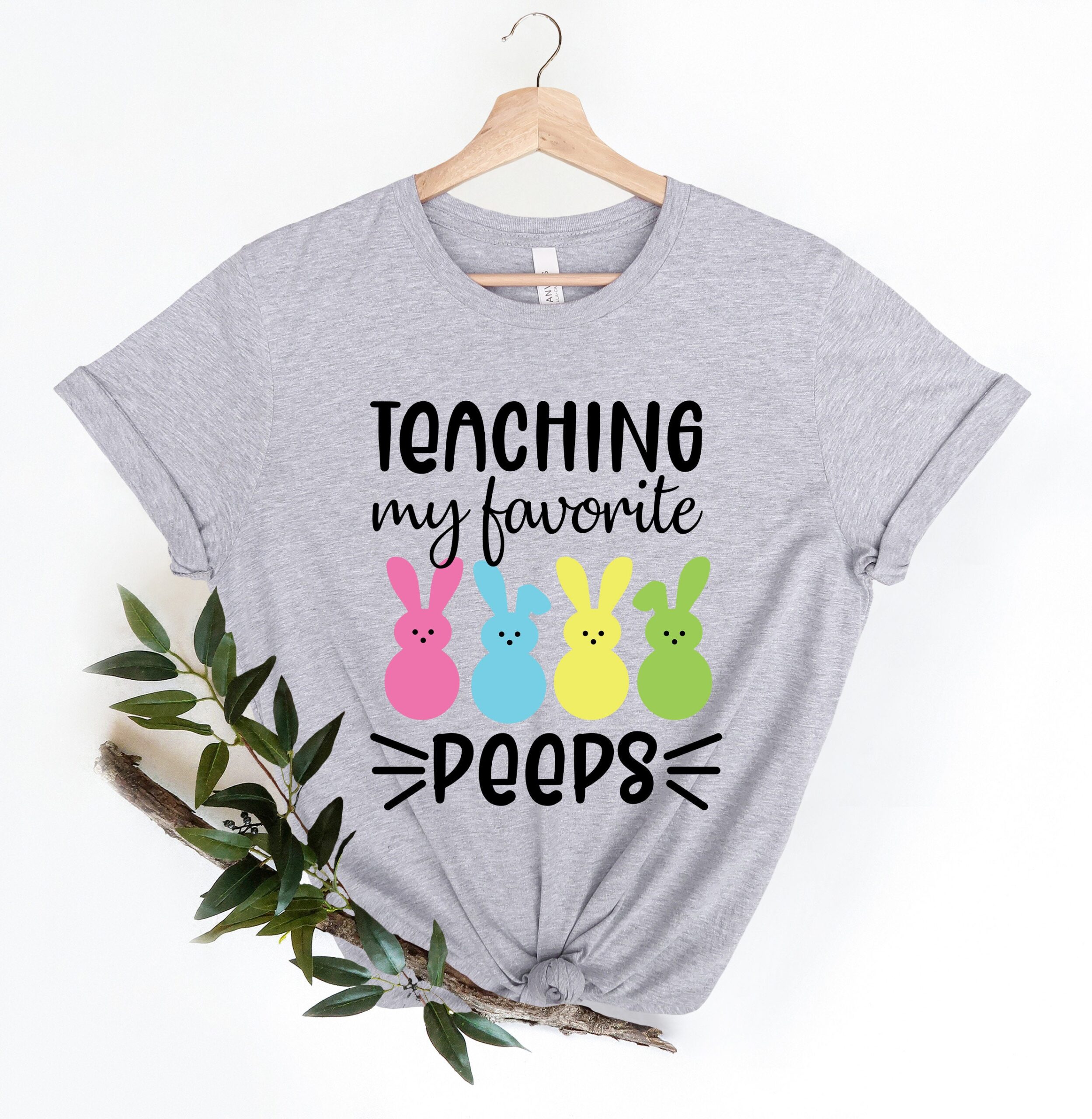 Teaching My Favorite Peeps Teacher Easter Day Shirt Teaching My Favorite Peeps Teacher Easter Day Shirt