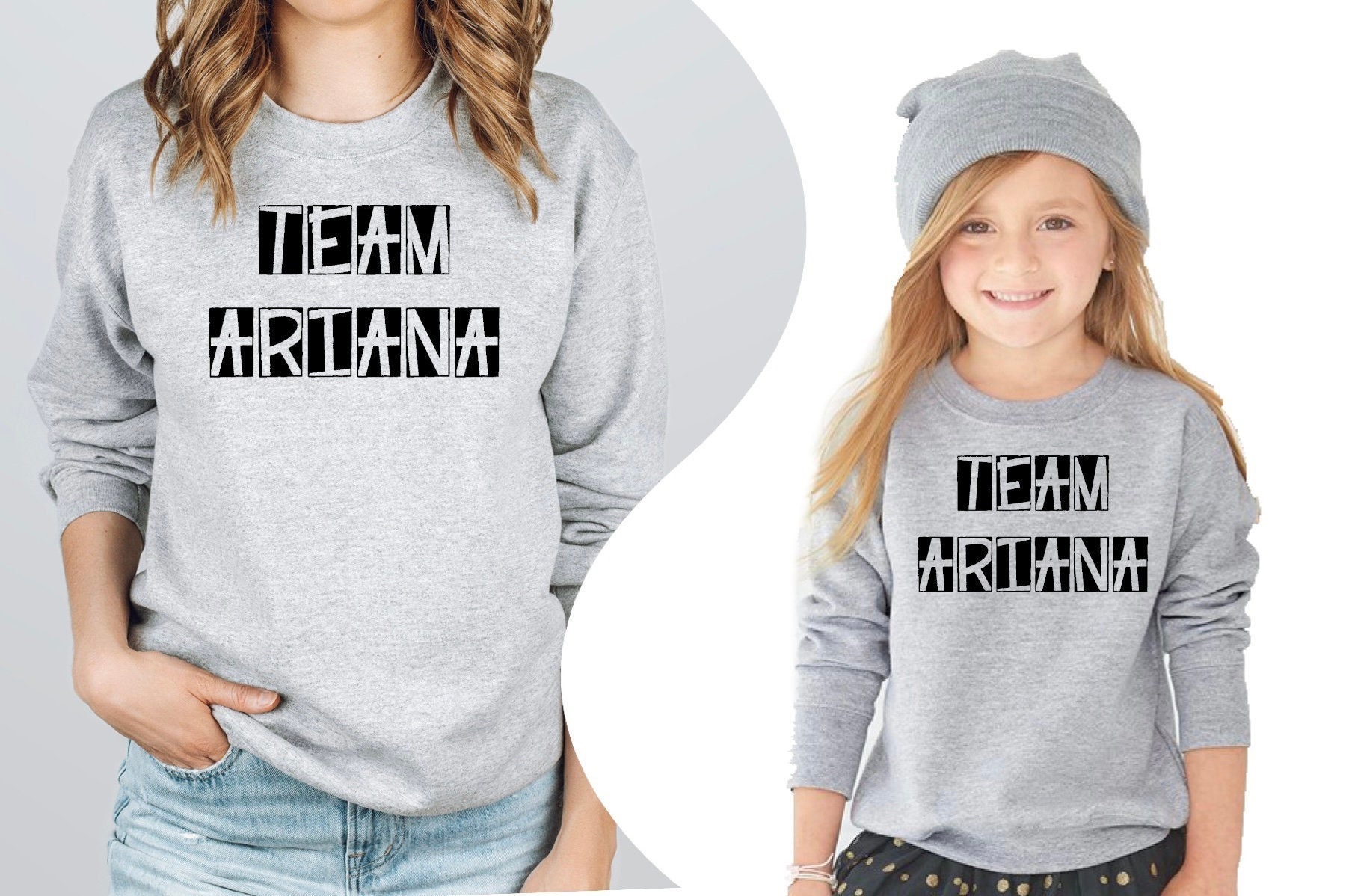 Team Ariana Crewneck Sweatshirt Team Ariana Crewneck Sweatshirt