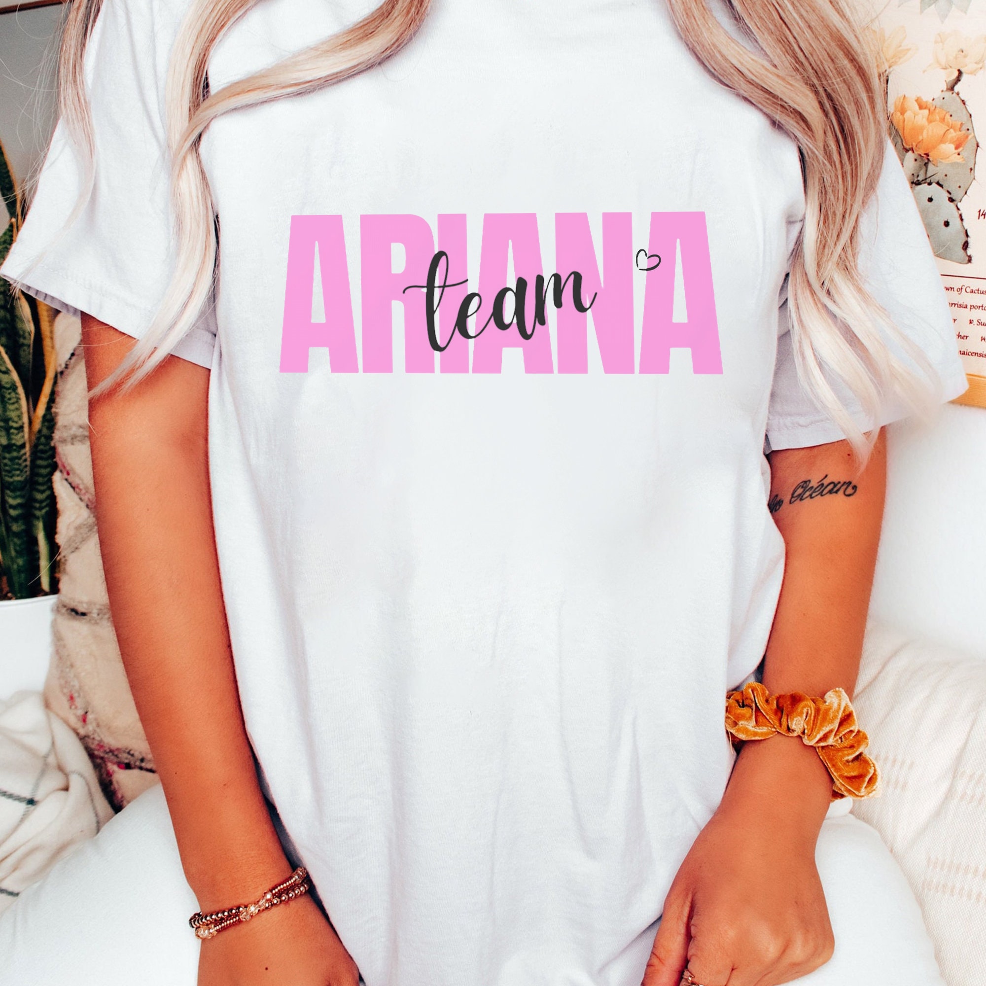 Team Ariana Trending Tee Team Ariana Trending Tee