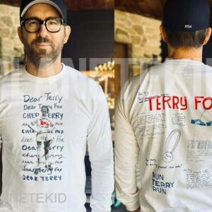 Terry Fox Canada Ryan Reynolds Shirt