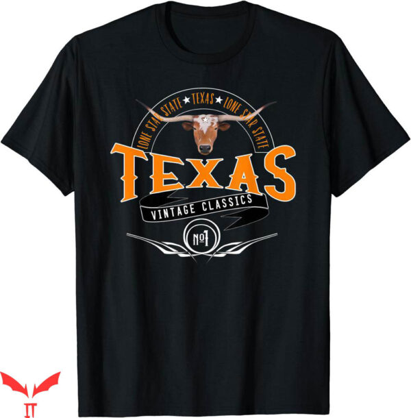 Texas Roadhouse T-shirt Vintage Classic Style Texas Lone Star