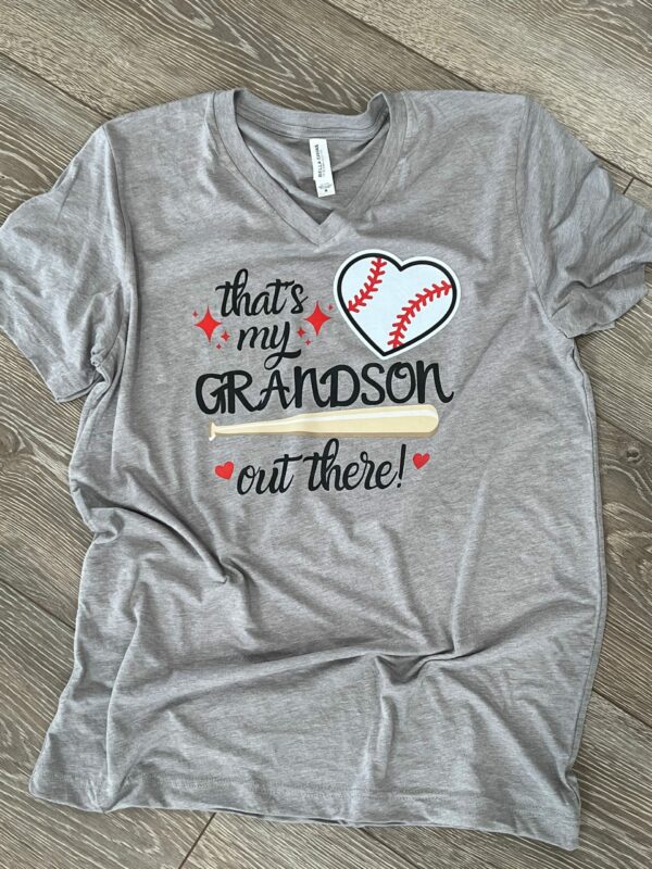 That’s My Grandson Baseball Shirt