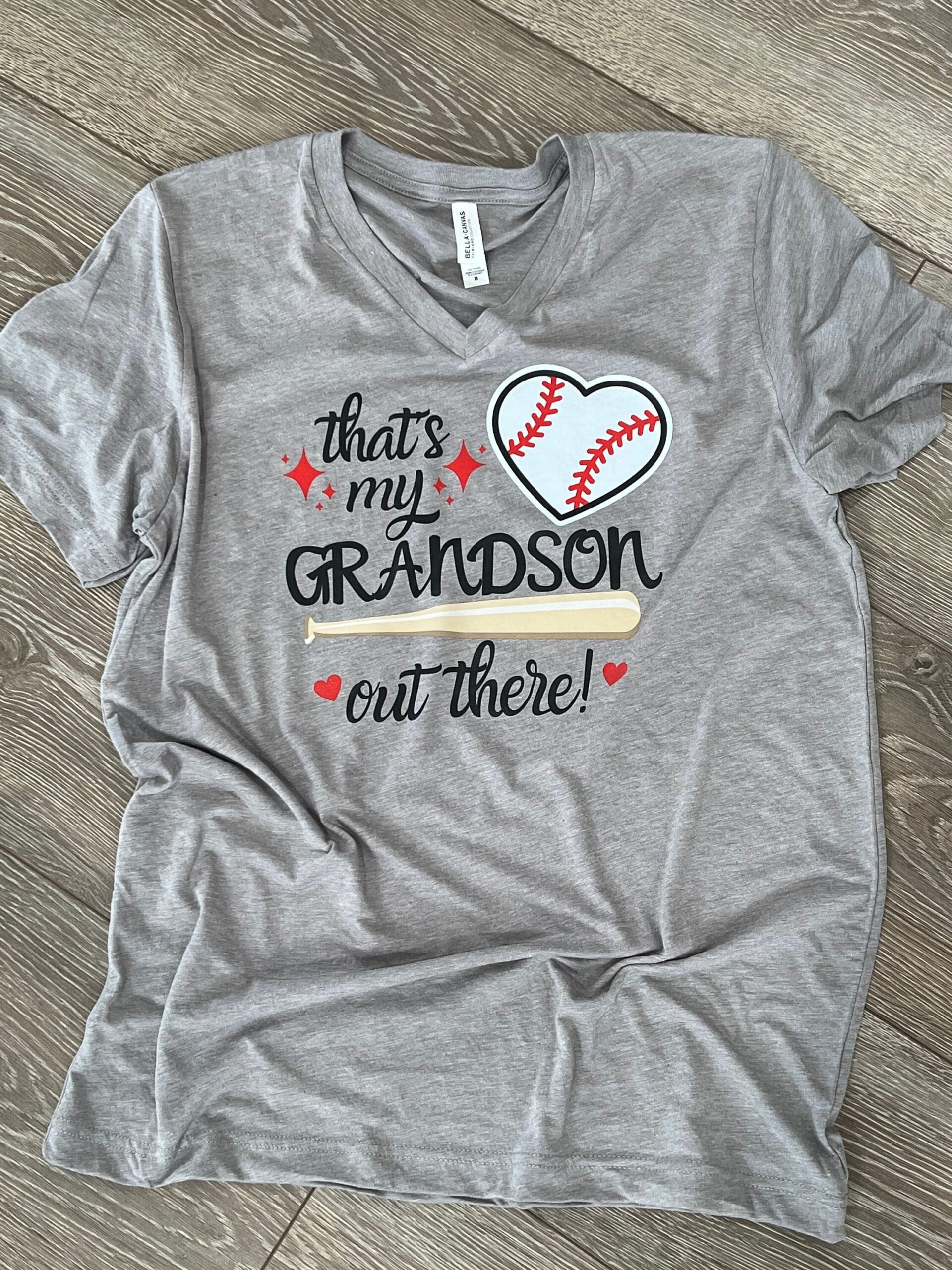 That’s My Grandson Baseball Shirt That’s My Grandson Baseball Shirt
