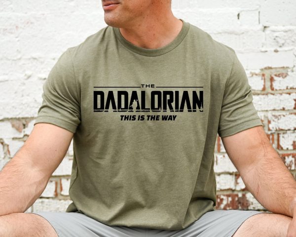 The Dadalorian Fathers Day Funny Daddy Shirt
