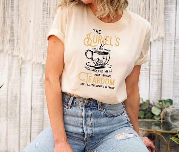 The Suriel’s Tearoom Book Lovers Bookish Shirt