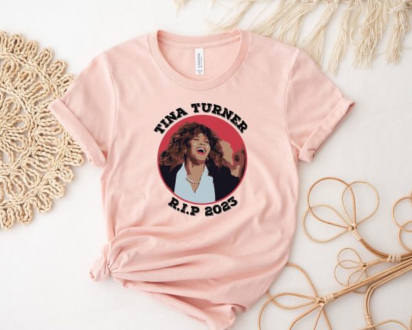 Tina Turner RIP 2023 Rest In Peace Musical Shirt