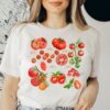 Tomato Vegetable Screen Print Sweatshirt