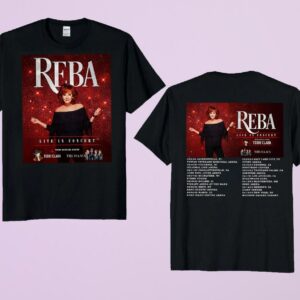 Tour 2023 Reba Live In Concert W Clark Fall T-Shirt