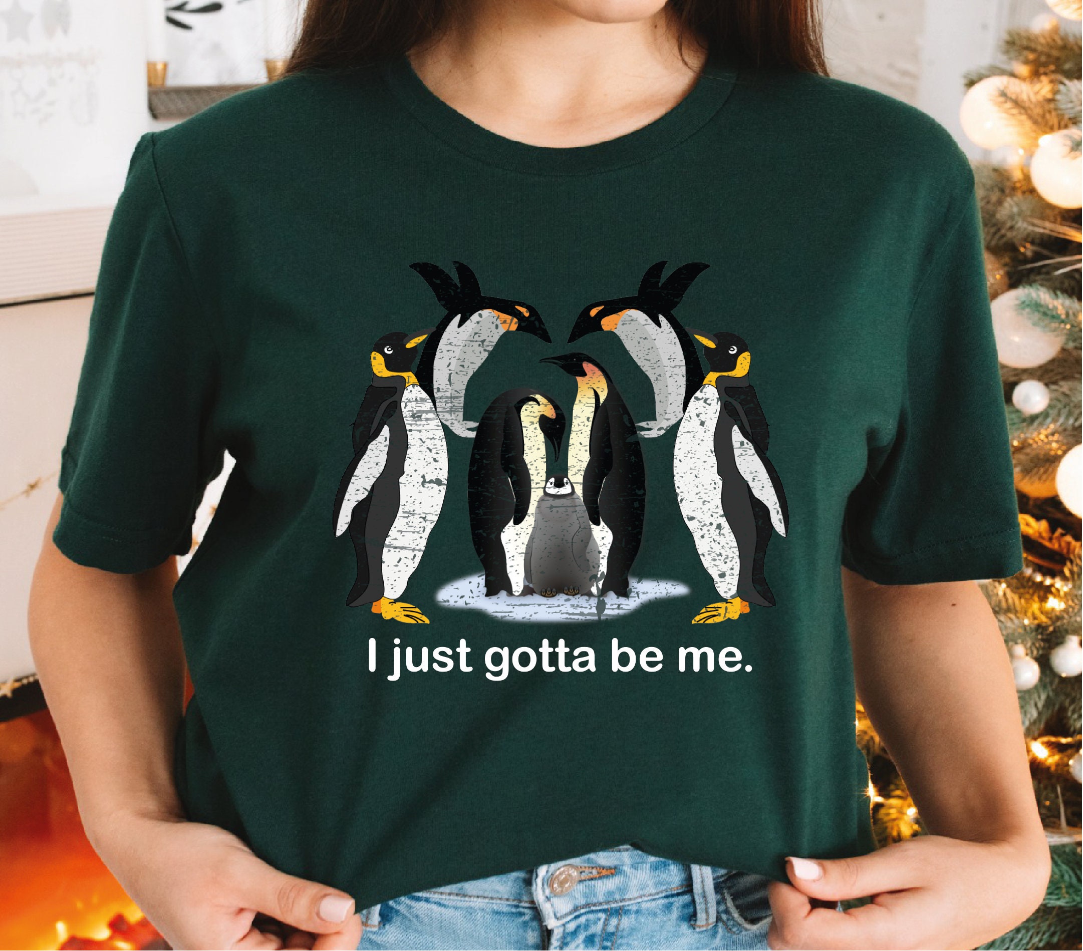 Trending I Just Gotta Be Me Penguin Sweatshirt Trending I Just Gotta Be Me Penguin Sweatshirt