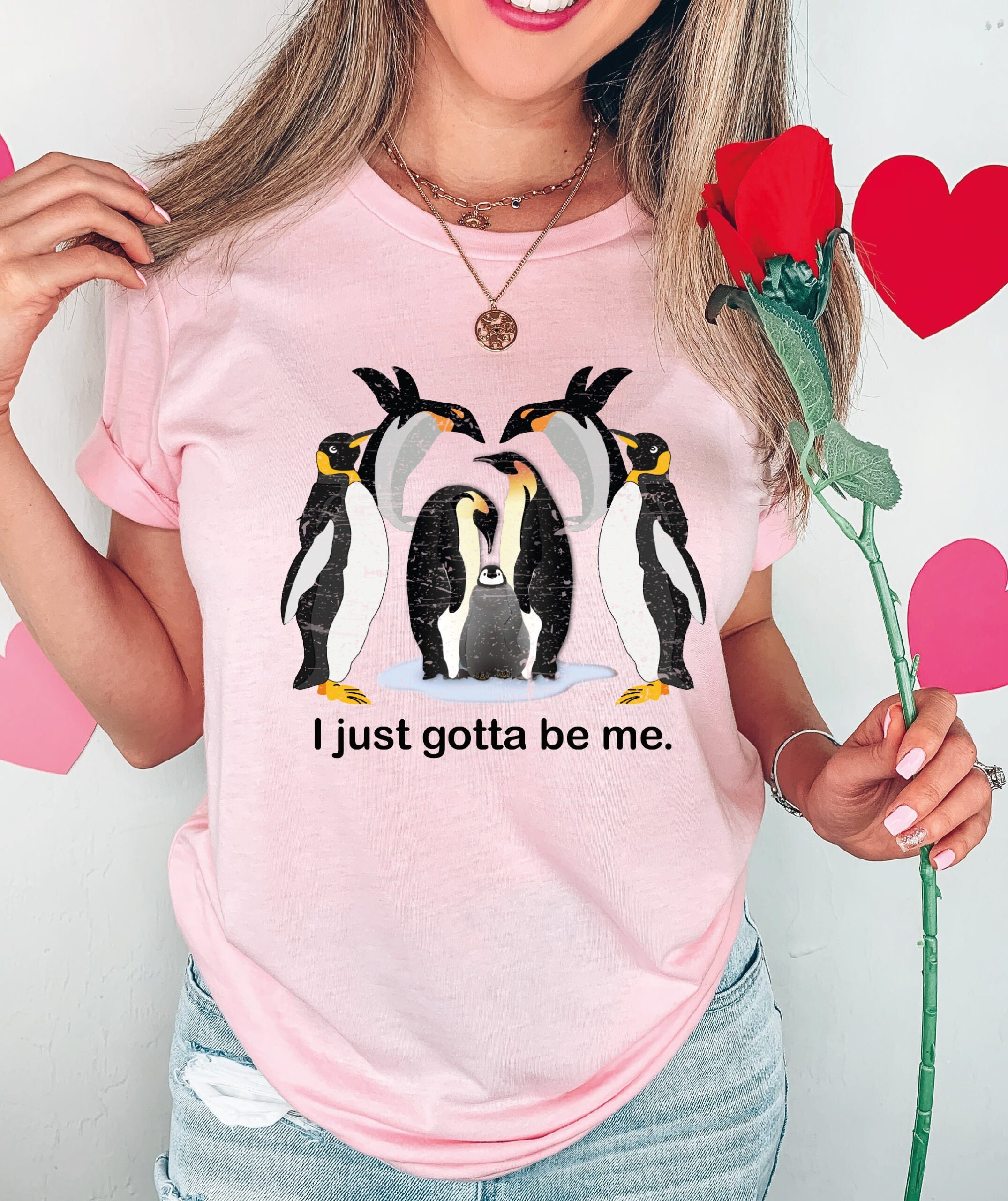 Trending I Just Gotta Be Me Penguin Sweatshirt Trending I Just Gotta Be Me Penguin Sweatshirt