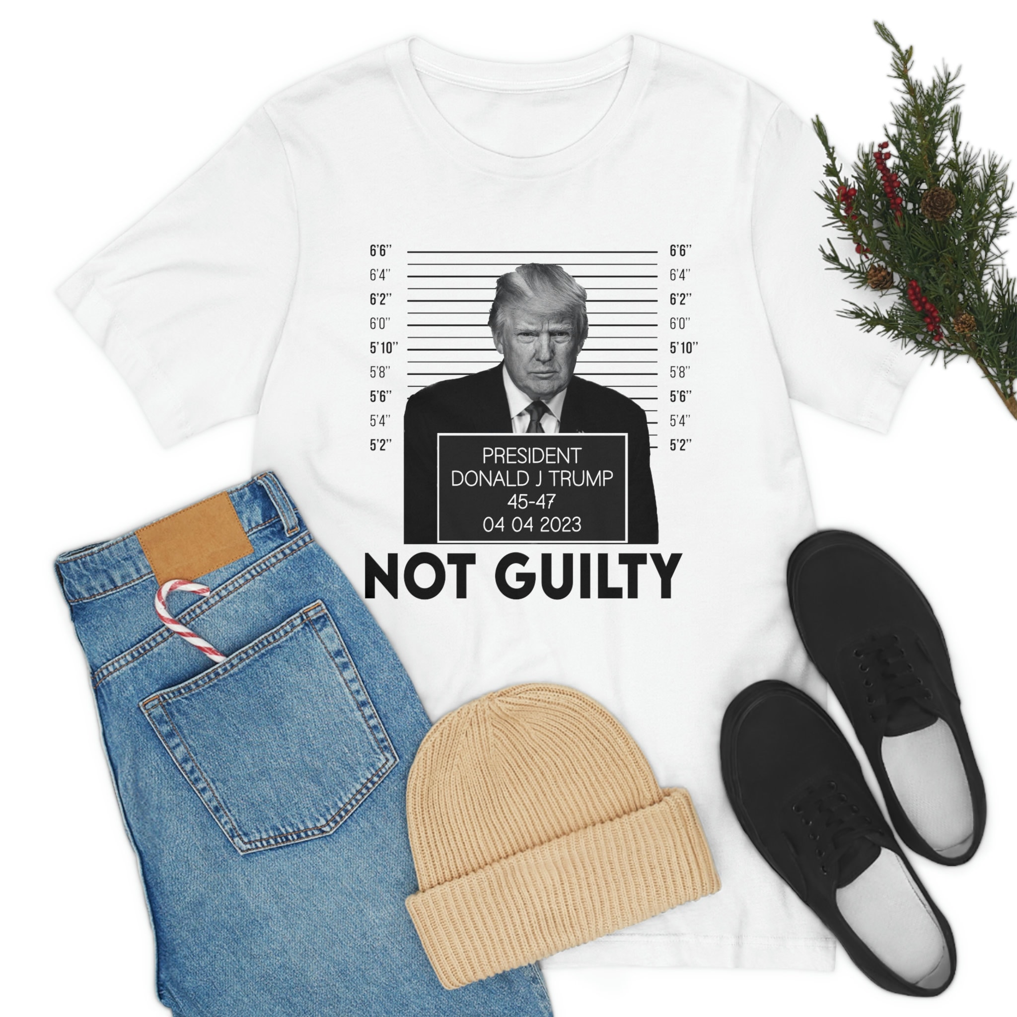 Trump 2024 Funny Mugshot Not Guilty Shirt Trump 2024 Funny Mugshot Not Guilty Shirt
