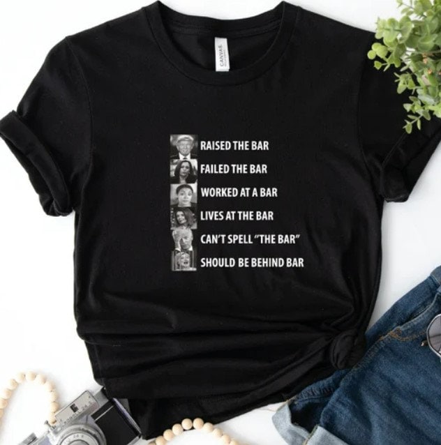 Trump Raised The Bar Anti Biden Meme FJB Shirt Trump Raised The Bar Anti Biden Meme FJB Shirt
