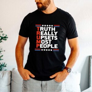 Truth Really Upsets Most People Trump Shirt