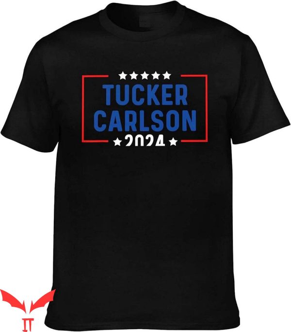 Tucker Carlson T-Shirt Stand With Gifts