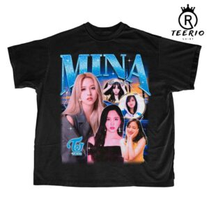 Twice Mina Retro Bootleg T Shirt