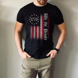 USA America 1776 Patriotic Flag Shirt