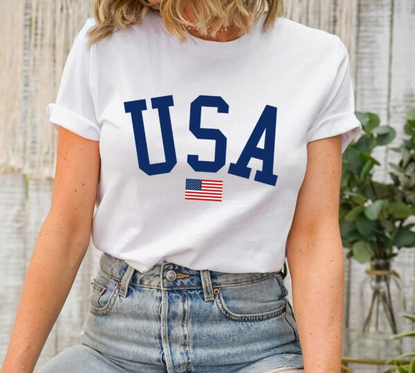 USA Flag 4th Of July Shirt