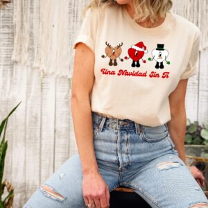 Una Navidad Sin Ti Christmas Bad Bunny Sweatshirt Tee