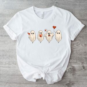 Valentines Day Ghost Spooky Sweatshirt Shirt