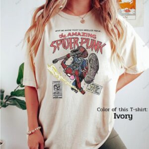 Vintage 90s Spider-Man Across The Spider-Verse Marvel Shirt