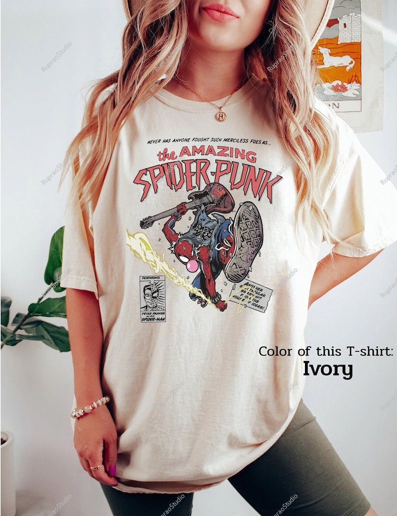 Vintage 90s Spider-Man Across The Spider-Verse Marvel Shirt Vintage 90s Spider-Man Across The Spider-Verse Marvel Shirt