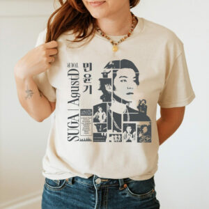 Vintage Agust D Suga World Tour Min Yoongi Shirt