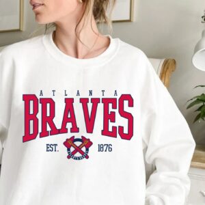 Vintage Atlanta Brave Baseball Game Sweatshirt