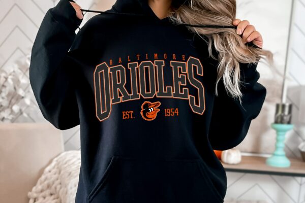 Vintage Baltimore Oriole EST 1901 Sweatshirt