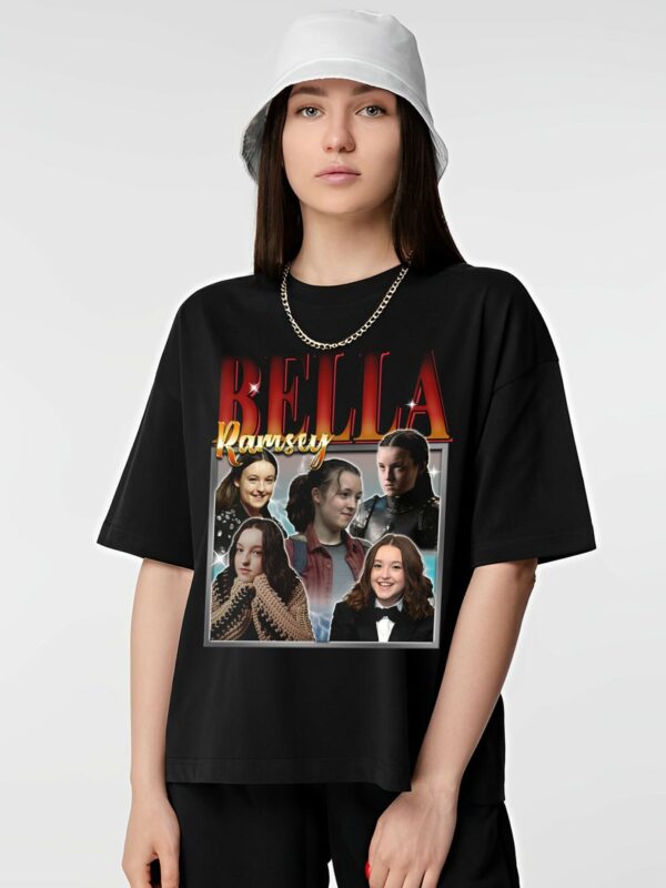 Vintage Bella Ramsey Homage Retro 90s T Shirt