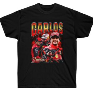Vintage Bootleg Carlos Sainz Jr. Rap Rapper T-Shirt
