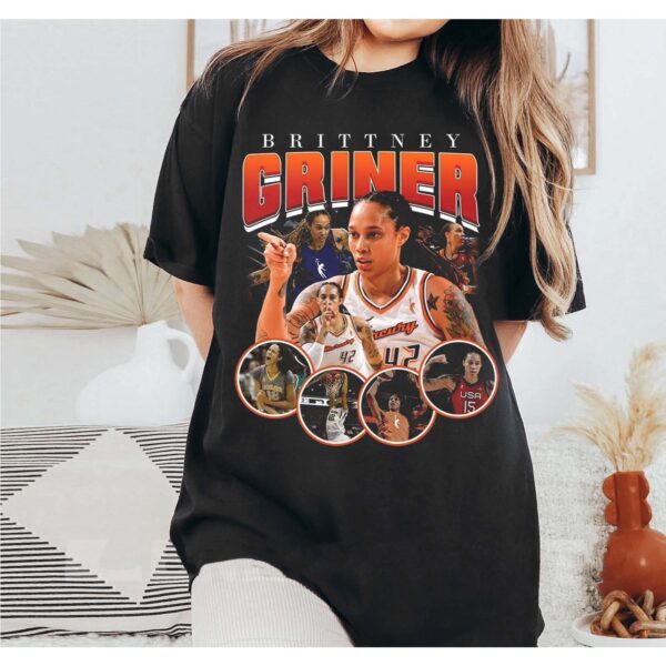 Vintage Brittney Griner Support Women’s Basketball Shirt