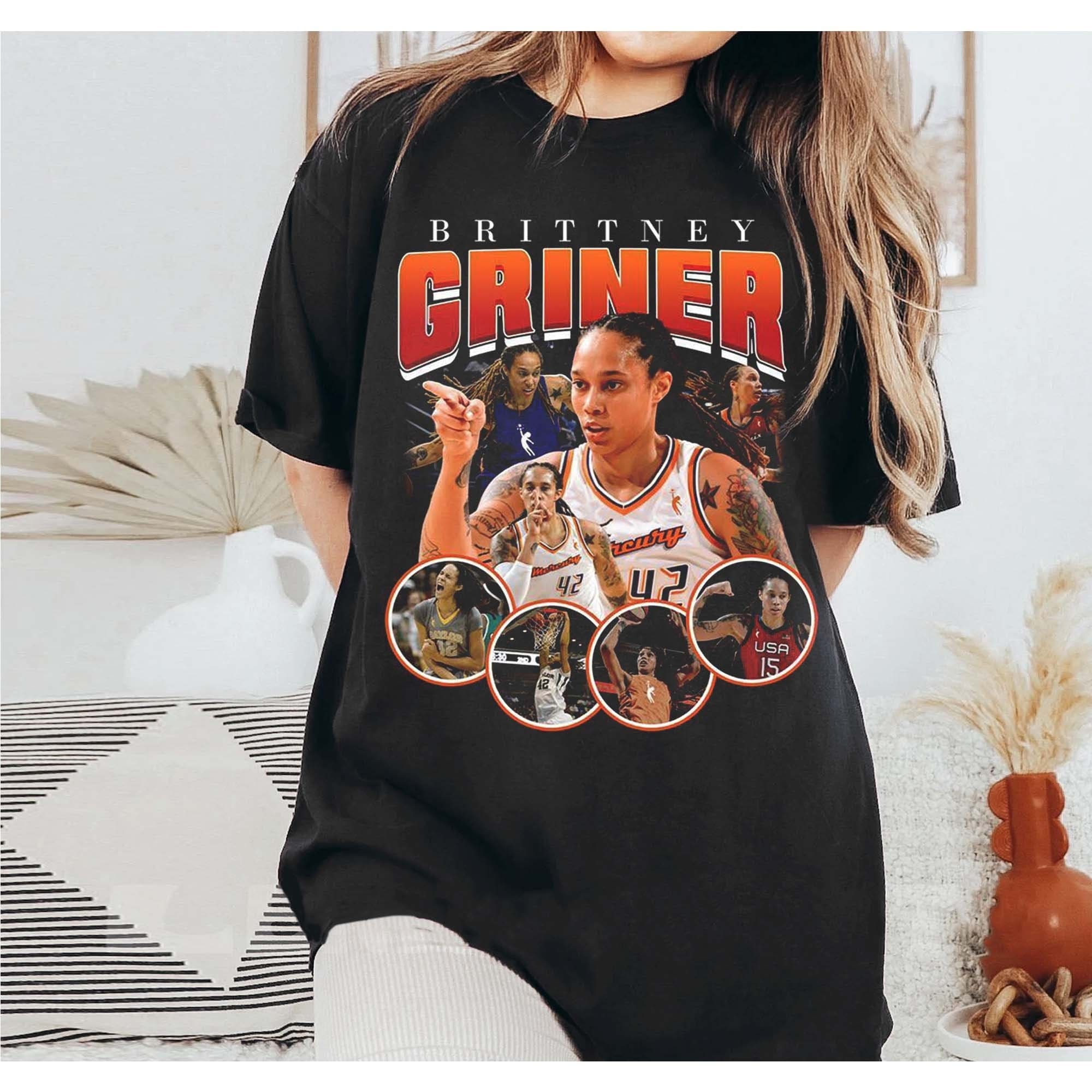 Vintage Brittney Griner Support Women's Basketball Shirt Vintage Brittney Griner Support Women's Basketball Shirt