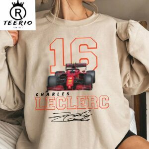 Vintage Charles Leclerc F1 Formula 1 Bootleg Sweatshirt