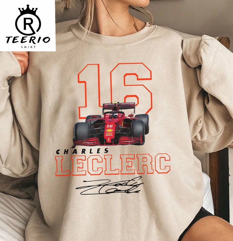 Vintage Charles Leclerc F1 Formula 1 Bootleg Sweatshirt Vintage Charles Leclerc F1 Formula 1 Bootleg Sweatshirt