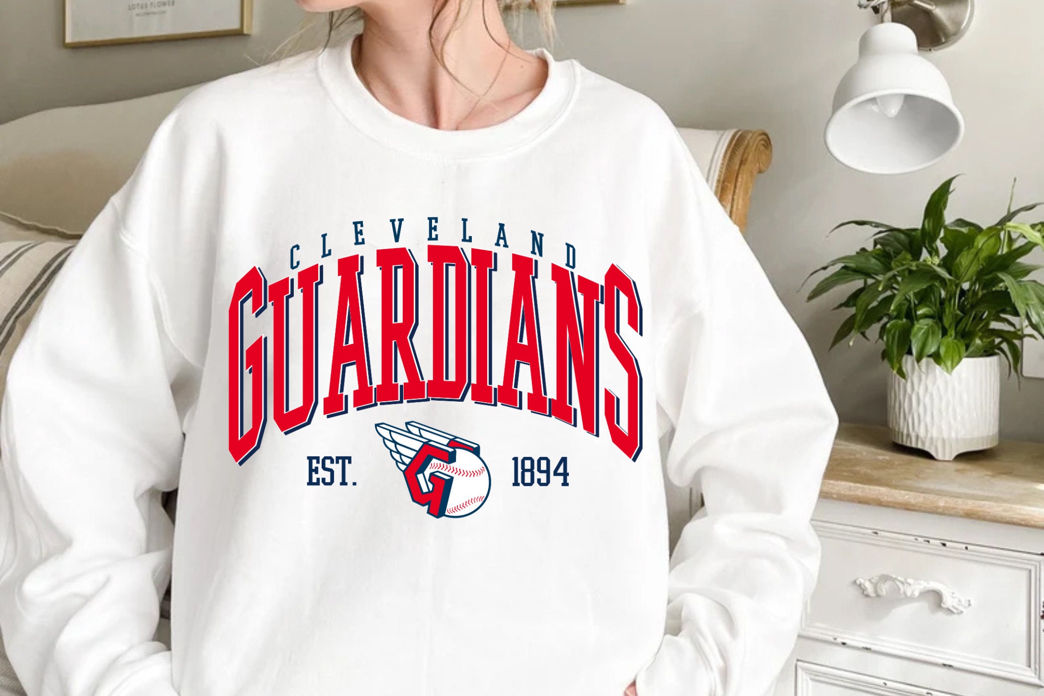 Vintage Cleveland Guardian EST 1894 Crewneck Sweatshirt Vintage Cleveland Guardian EST 1894 Crewneck Sweatshirt