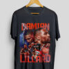 Vintage Damian Lillard Trailblazers NBA Basketball Shirt